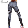 Push up women leggings harajuku 2022 print striped bodybuilding jeggings sportswear for fitness athleisure legging sale