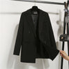 Simple Commute Black Women's Suits Coat Korean Style Loose Leisure Professional 2023 Ladies Tops Suit Women Suit Blazer