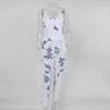 Simple Sexy Women V-Neck Sleeveless Halter Jumpsuit Summer Elegant Rompers Womens Jumpsuit Office Overalls Combinaison Femme