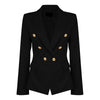 Simple personality one button casual blazer women's jacket