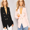 Simple personality one button casual blazer women's jacket