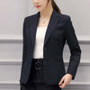 Single Breased Women Blazer Suits Black Slim Fit Plus Size Spring Autumn  Style Office Wear Outwear Coats And Jackets MA116