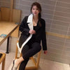 Sister Fara Chic Asymmetrical Spliced Blazer Women's Jacket Spring 2022 Loose Thin Casual Jacket Blazers Autumn Ladies Blazers