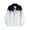 Sister Fara Chic Paint Splash Blazer Jacket Women Spring 2022 Single Button Jacket Coat Autumn Office Lady Loose Casual Blazers