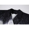 Sister Fara Chic Paint Splash Blazer Jacket Women Spring 2022 Single Button Jacket Coat Autumn Office Lady Loose Casual Blazers