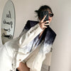Sister Fara Chic Paint Splash Blazer Jacket Women Spring 2022 Single Button Jacket Coat Autumn Office Lady Loose Casual Blazers