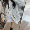 Sister Fara Patchwork Print Blazer Women's Spring Jacket Coat Single Breasted Thin Loose Blazers Ladies Autumn Casual Blazer