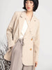 Sister Fara Spring 2022 Lace Casual Blazers Jacket Women Notched Loose Blazers Office Lady Autumn Single Breasted Jacket