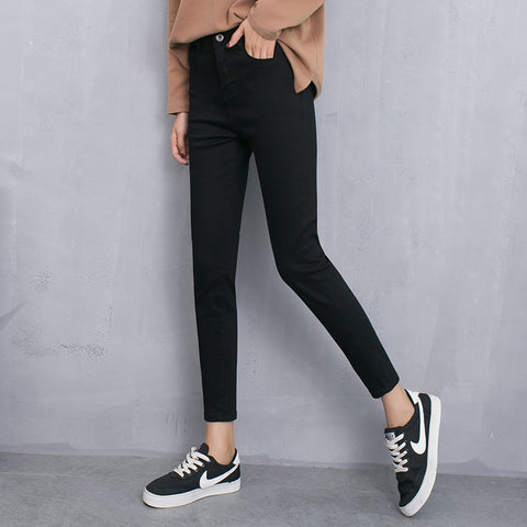 Skinny Jeans Woman Autumn New 2022 High waist Women Fashion Slim Jeans Female washed casual skinny Stretch pencil Denim Pants