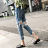 Skinny Jeans Women High Waist Elasticity Slim Ins Harajuku Womens Sexy Elegant Daily Streetwear Pencil Denim Trousers BF