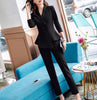 Skirt Suits Office Ladies Wear Work Formal Business Elegant Bouble Breasted Blazer Mini Dress Women Sets Outfits Plus Size