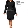 Skirt Suits Women High Waist Bodycon Women Long Sleeve Tops Skinny Skirt Office Suit Women for Business Plus size Skirt Suits