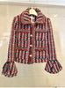 Skirt Suits Women Runway  Designers Elegant Office Ladies Formal Tweed Blazer Jacket Coat Mini Skirt 2 Piece Sets Winter