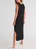 Sleeveless Bikini Cover-ups Sexy Crochet Knitted Beach Summer Dress Women V Neck Long Swim Cover Up Female Holiday Sundress