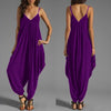 Sleeveless Loose New Ladies Romper Harem Trouser Sexy V Neck Jumpsuit Playsuit
