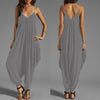 Sleeveless Loose New Ladies Romper Harem Trouser Sexy V Neck Jumpsuit Playsuit