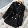 Slim Black Trench Coat Women 2023 Spring Autumn Windbreaker Coat Female Size 4XL White Belt Blazer Vintage