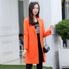 Slim Fit Long Blazer Jackets Women Formal Plus Size Fashion Womens Blazers Korean Work Suits Blaser Feminino Woman Coat X50077