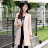 Slim Fit Long Blazer Jackets Women Formal Plus Size Fashion Womens Blazers Korean Work Suits Blaser Feminino Woman Coat X50077