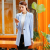 Slim Fit Plus Size Blazer Women Casual Long Korean Elegant Blazer Office Coat Marynarka Damska Formal Jackets Women 60N0940