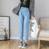 Slim Jeans For Women's Skinny High Waist Woman Denim Pencil Pants Stretch Waist Slim Female Trousers Plus Size Icclek Girl Jeans