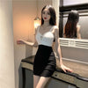 Small Size Dress 2022 Suspender Waist Slimming Nightclub  Sexy Miniskirt