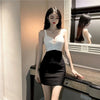 Small Size Dress 2022 Suspender Waist Slimming Nightclub  Sexy Miniskirt