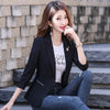Small Suit Coat Blazer Women Pink Short Coats 2023 Spring Summer Slim Waist One Button Thin Ladies Outerwear Tops Female Jacket