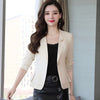 Small Suit Jacket Women's Short 2023 Spring And Autumn Clothing One Button Slim Fit And Thin All-Match Female Coat