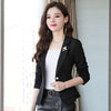 Small Suit Jacket Women's Short 2023 Spring And Autumn Clothing One Button Slim Fit And Thin All-Match Female Coat
