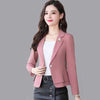 Small Suit Jacket Women's Short 2023 Spring And Autumn Clothing One Button Slim Fit And Thin All-Match Female Coat