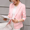 Small Suit Women 2022 Spring Autumn New Korean Long Sleeve office Ladies Leisure Suit Short Slim Blazer Jacket