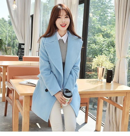 Small suit Jacket female 2022 Spring autumn long style 3 colors Women blazers Casual fashion Big yards Coat outerwear OK507