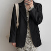 Small suit jacket female 2022 spring and autumn pure color jacket autumn Korean style suit British style design suit