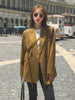 Small suit jacket female 2023 spring Korean version of the British style net red suit design sense niche top