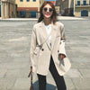 Small suit jacket female 2023 spring Korean version of the British style net red suit design sense niche top