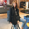 Small suit jacket female 2023 spring Korean version of the British style net red suit design sense niche top