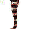Snowflake Christmas Deer Leggings Girl Winter Fashion Colorful Knit Cotton Blend Legging For Christmas Hot Women Clothing 7BA119