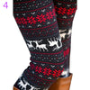Snowflake Christmas Deer Leggings Girl Winter Fashion Colorful Knit Cotton Blend Legging For Christmas Hot Women Clothing 7BA119