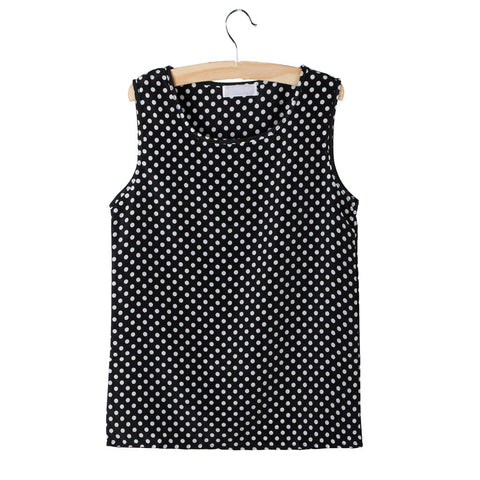 Hot Tank Tops Women Fashion Summer Chiffon Vest Floral Heart Printing O Neck Sleeveless Loose Female Top Vest Ladies Women
