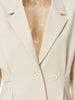 Solid Color Blazer Women 2023 Autumn Trend Lapel Long Sleeve Single Button Loose Jacket