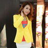 Solid Formal Blazer Ladies Coats Elegant Korean Women Blazers And Jackets Jaqueta Feminina Blouson Femme New Office Jacket X6005
