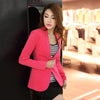 Solid Formal Blazer Ladies Coats Elegant Korean Women Blazers And Jackets Jaqueta Feminina Blouson Femme New Office Jacket X6005