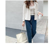Solid Women Blazers Single Breasted Short All-match Simple Coat Elegant Long Sleeve Leisure Spring Chic Korean Style