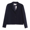 Solid Women Blazers Single Breasted Short All-match Simple Coat Elegant Long Sleeve Leisure Spring Chic Korean Style