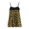 Splend Moda Women Summer Floral Print Mini Sling Dress Ladies Holiday Style Sexy Backless Dresses Female Vestidos