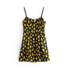 Splend Moda Women Summer Floral Print Mini Sling Dress Ladies Holiday Style Sexy Backless Dresses Female Vestidos