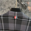 Spot autumn TB wool slim mid-length plaid gray small suit professional suit casual suit female
