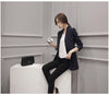Spring 2022 New Brand Women's Blazer Suit Slim Long Sections Korean Small Suit Jacket Female Long-Sleeved Blazer A3012