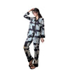 Spring And Autumn Ice Silk Pajamas, Female Sweet Princess Style, Student Korean Version, Large Kimono, Long Sleeved Pants, Suit,